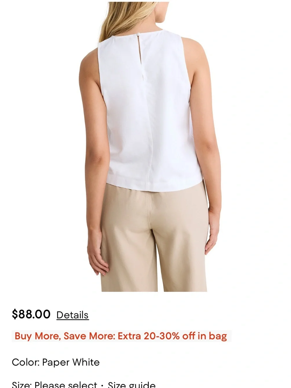 NIC+ZOE lightweight sleeveless